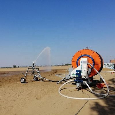 Agriculture Machine d'irrigation à serpentine à tuyau de voyageur avec matériau plastique