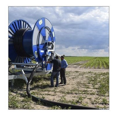 Système innovant d'irrigation à rouleaux de tuyaux à puits de 2300 kg pour aspergeur mobile