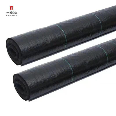 Jardin Agriculture Ferme Noir Anti-Herbe Tissu Barrière de mauvaises herbes Tapis Contrôle du paillis Outil de tissu Portable