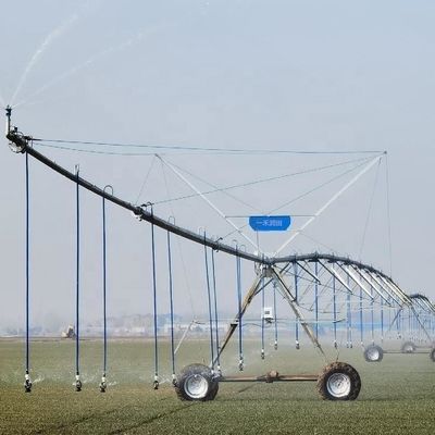 75 cm de diamètre 200 hectares Système d'irrigation pivoté pour la conception agricole