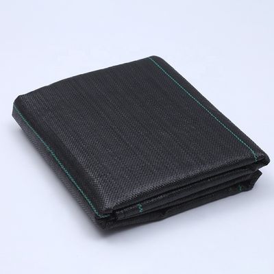 Couverture de sol en plastique Mat de tissu de lutte contre les mauvaises herbes agricole avec filet non tissé en PP