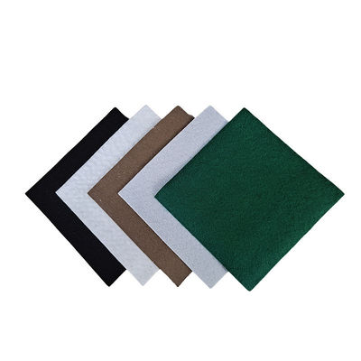 HDPE géotextile non tissé pour la construction routière et ferroviaire Blanc Noir Gris Couleurs personnalisables