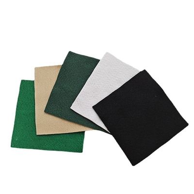 HDPE géotextile non tissé pour la construction routière et ferroviaire Blanc Noir Gris Couleurs personnalisables