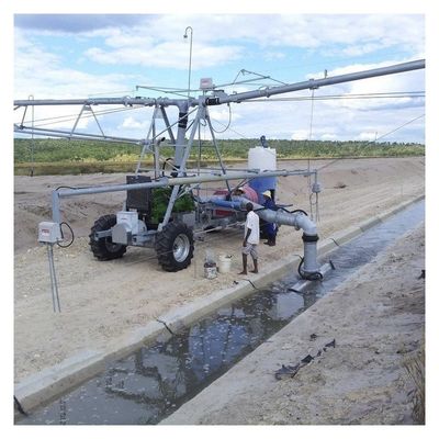 Agriculture Caractéristique du plastique Matériau facile Origine de l'eau Type Centre de service Couverture ISO Machine d'irrigation de pointe