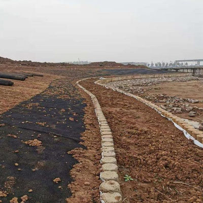 Couverture de protection contre l'érosion permanente pour l'eau en pente tridimensionnelle