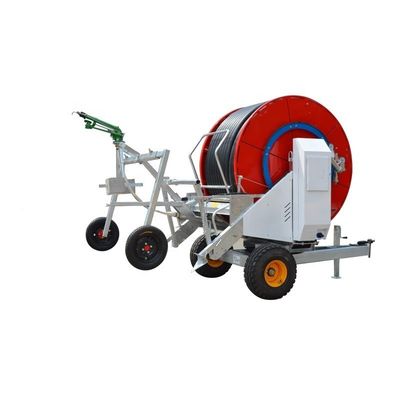 2024 Machine d'irrigation à rouleaux de tuyau haut pour les systèmes d'irrigation agricoles Diamètre 75 pouces