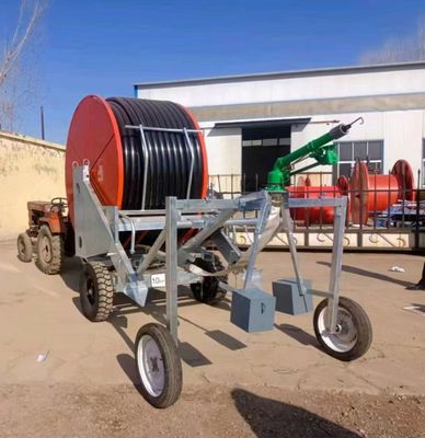 Outil d'arrosage pour les jardins ou les fermes Idéal pour l'irrigation Diamètre 236 cm Irrigateur à bobine de tuyau durable Facile à utiliser et à utiliser