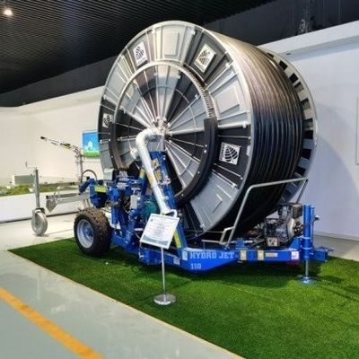 Irrigateur à rouleaux de tuyau et durable pour les terres agricoles Diamètre 236 cm Solution professionnelle