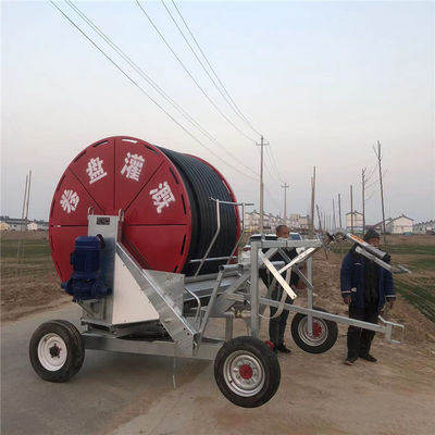 Système d'irrigation à rouleaux de tuyau Outil de ferme robuste de 236 cm de diamètre