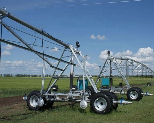 Solution de système d'irrigation agricole 2022 Appareil d'irrigation pivoté au centre métallique avancé avec pulvérisateurs axiaux tournants