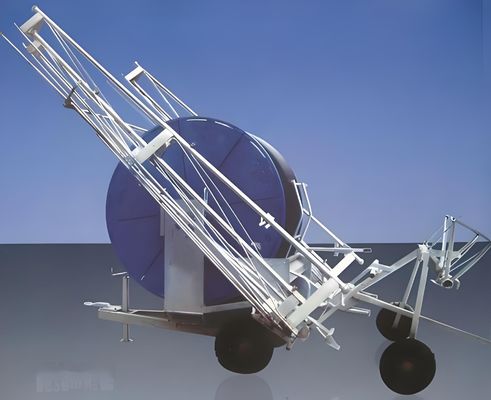 Puissant système d'irrigation à rouleaux de tuyaux agricoles 236 cm de diamètre