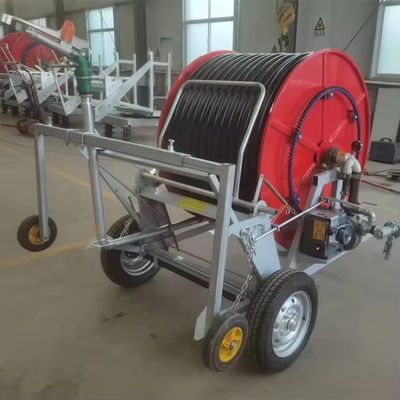 Puissance et polyvalence du tuyau Système d'irrigation à rouleaux 86 kg Poids 236 cm Diamètre support de treillis pulvérisateur réglable