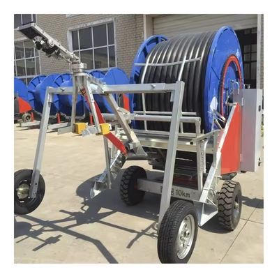Puissance et polyvalence du tuyau Système d'irrigation à rouleaux 86 kg Poids 236 cm Diamètre support de treillis pulvérisateur réglable