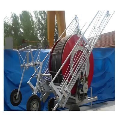 Puissance et polyvalence du tuyau Système d'irrigation à rouleaux 86 kg Poids 236 cm Diamètre support de treillis pulvérisateur réglable