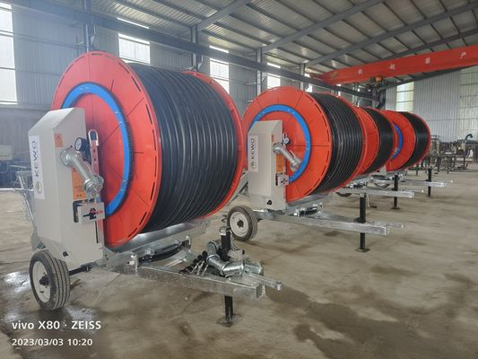 Système d'irrigation à rouleaux de tuyaux métalliques plus robustes et plus souples pour jardin