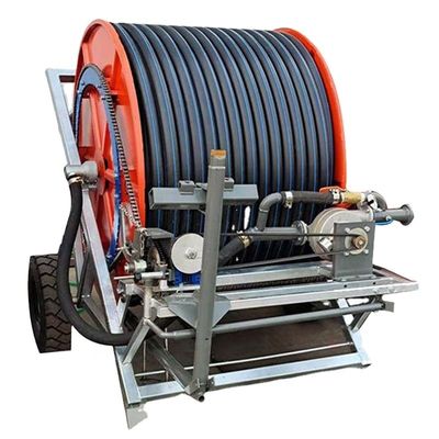 Système d'irrigation à rouleaux de tuyau métallique avec pistolet d'arrosage mobile La solution ultime pour l'irrigation