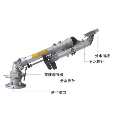 10 kg de pelouse en métal robuste Agriculture Sprinkler Pistolet de pluie Irrigation Spray durable pour les espaces verts dans l'usine de fabrication