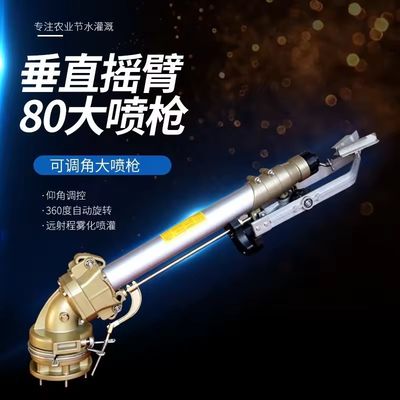 10 kg de pelouse en métal robuste Agriculture Sprinkler Pistolet de pluie Irrigation Spray durable pour les espaces verts dans l'usine de fabrication