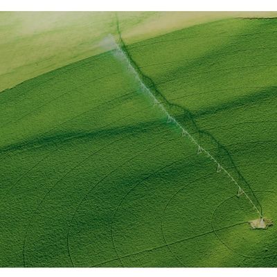 Système d'irrigation agricole ronde à économie d'énergie pour le blé, le soja, le maïs et les pâturages