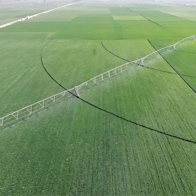Système d'irrigation agricole ronde à économie d'énergie pour le blé, le soja, le maïs et les pâturages