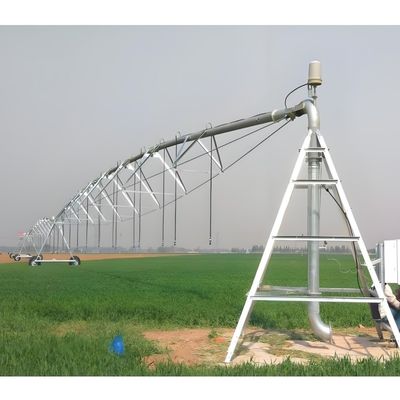Système d'irrigation à pivot central agricole de 1 à 100 hectares avec pompe solaire diesel économe en énergie de 230 kg et longue durée de vie
