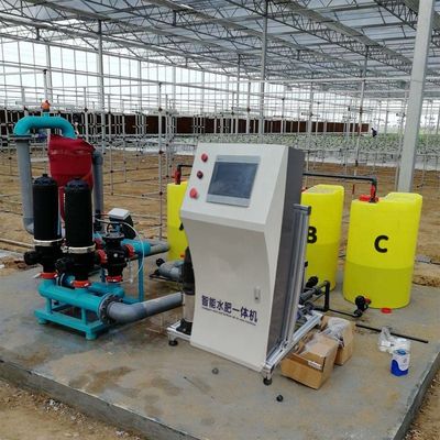32 cm de diamètre Machines agricoles Système d'irrigation intelligent avec machine automatique à eau et engrais 80 kg