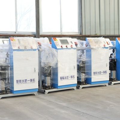 Cultivation sans sol Irrigation par goutte à goutte intelligente Machine intégrée d'eau et d'engrais avec un matériau métallique 80 kg Capacité