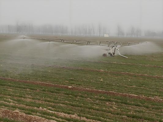2024 Agriculture Fair Hose Reel Sprinkler Machine d'irrigation mobile avec boom OEM de l'usine de fabrication de métaux
