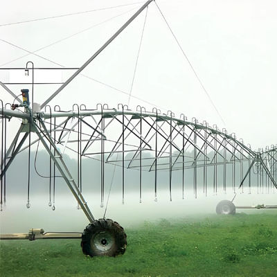 Système d'irrigation par pulvérisateur agricole linéaire métallique avec composants de moteur de pompe à moteur et technologie avancée