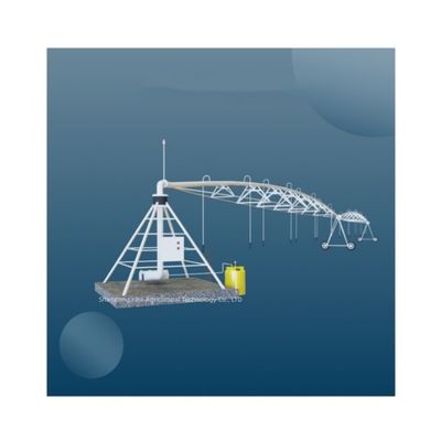 Agriculture Ferme métallique tourne-disque alimenté par l'énergie solaire Système d'irrigation pivoté central avec pulvérisateur métallique et moteur de pompe