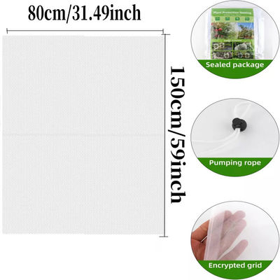 6*9 pouces sac de filet en nylon pour la protection des plantes et des fruits de jardin dire au revoir aux pesticides nocifs