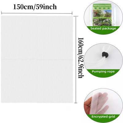 6*9 pouces sac de filet en nylon pour la protection des plantes et des fruits de jardin dire au revoir aux pesticides nocifs
