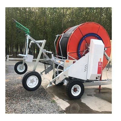 2000 kg Capacité pistolet de pluie lourde bobine d'arrosage 360 degrés rotatif Système d'irrigation automatique pour les fermes Matériau métallique durable