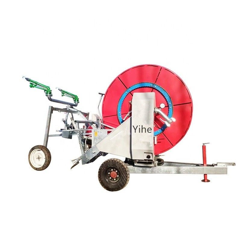 1500 kg de rouleaux de tuyaux mobiles avec système d'irrigation par pulvérisation à tresse et agriculture polyvalente