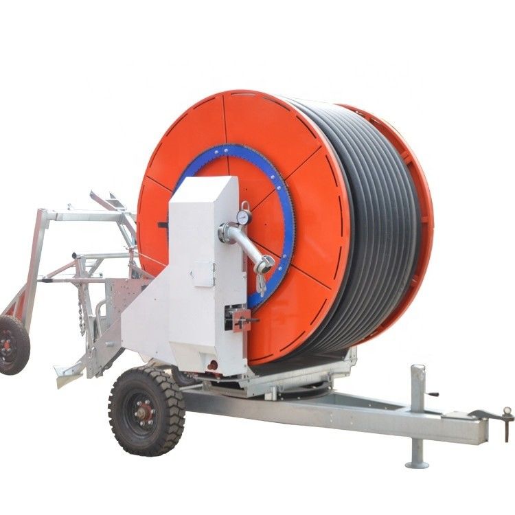 Irrigateur agricole moteur à rouleaux de tuyau rigide Sprinkler pour l'irrigation de 210V pour une efficacité maximale de l'irrigation