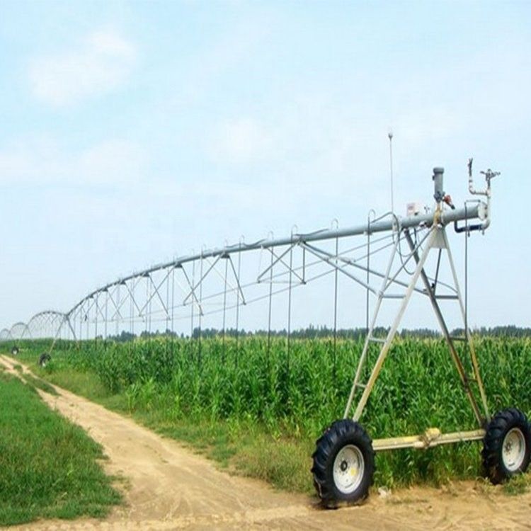 2023 Réglage par mouvements latéraux Rigidité élevée 3800 KG Système d'irrigation pivot central pour moteurs automatiques