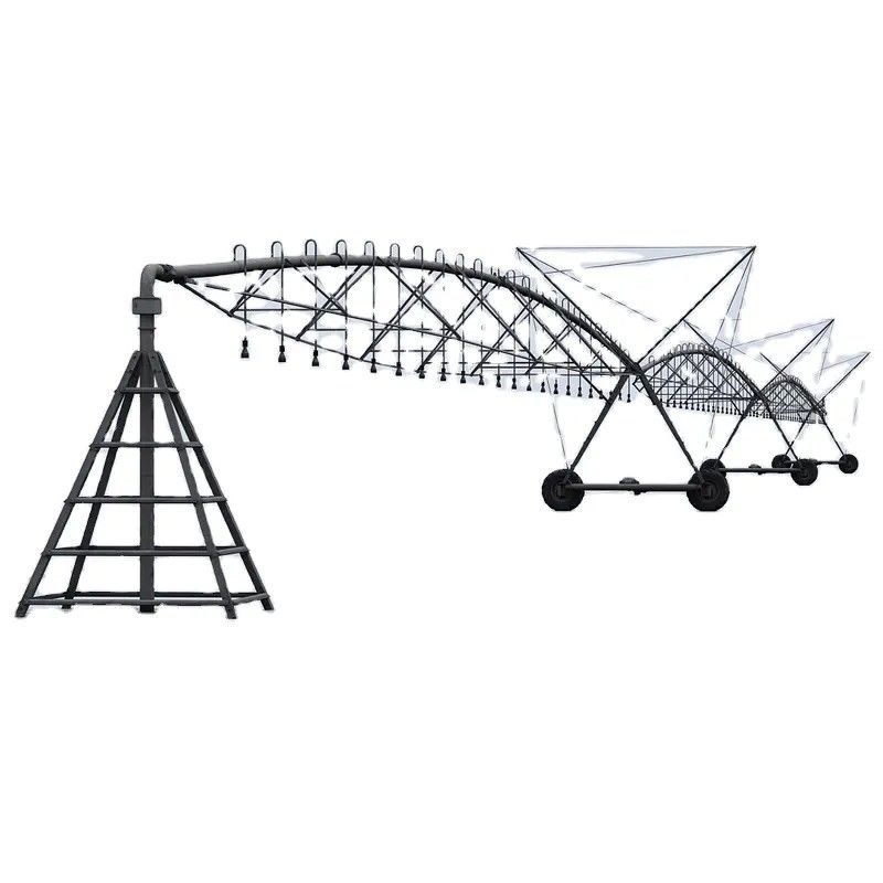Améliorez vos activités agricoles avec le système de machine d'irrigation pivot centré sur l'énergie solaire de 300 kilos