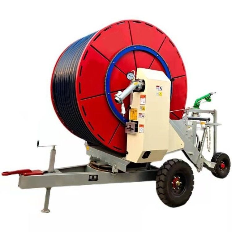 75 pouces de diamètre 2024 Machine à bobine de tuyau avec boom 750 kg Systèmes d'irrigation agricoles