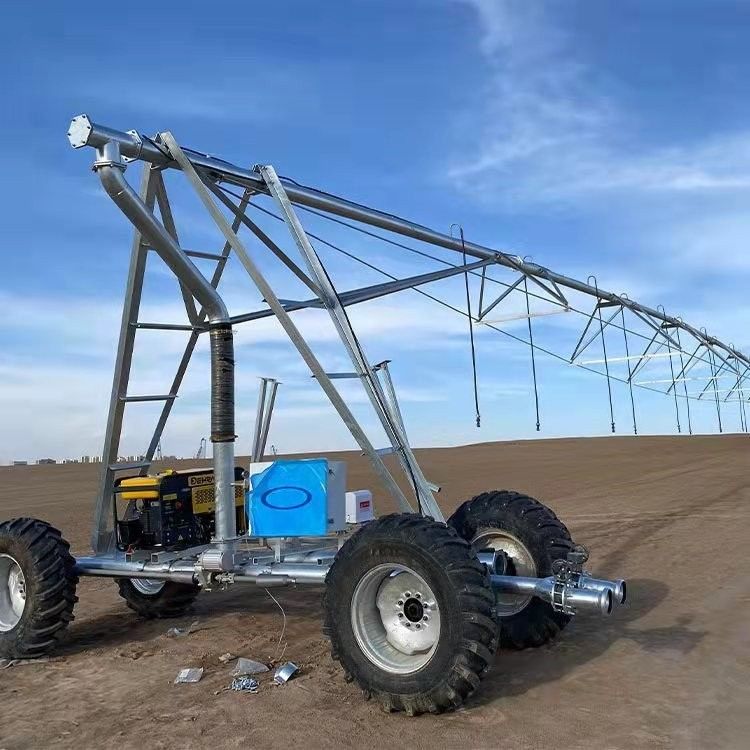 Circuit d'irrigation à pivot central/système d'irrigation à pivot 650 kg pneu d'irrigation de 90 pouces de diamètre en 2024