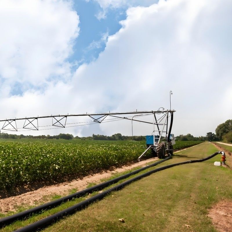 Système d'irrigation pivot de centre mobile portable de commande mobile pour exploitations agricoles, moteur IoT, pompe, moteur, engrenage-cœur inclus pour les exploitations agricoles