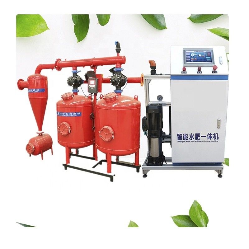 32 cm de diamètre Machines agricoles Système d'irrigation intelligent avec machine automatique à eau et engrais 80 kg