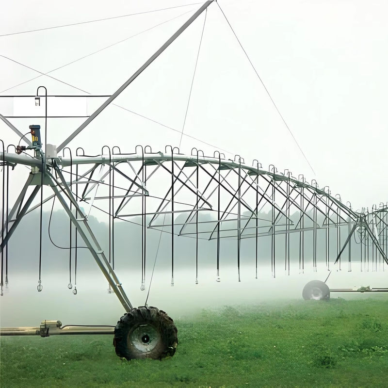 Système d'irrigation par pulvérisateur agricole linéaire métallique avec composants de moteur de pompe à moteur et technologie avancée