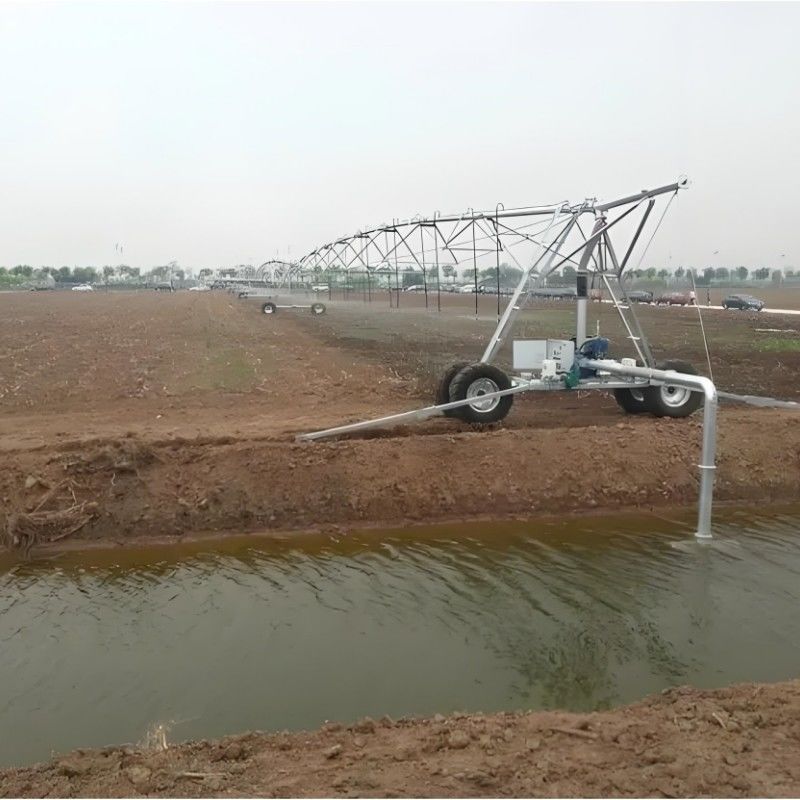 Système d'irrigation intelligent Metal Gear Optimiser la croissance et économiser l'eau efficacement Diamètre 168 cm Boîte de vitesses moteur numérique