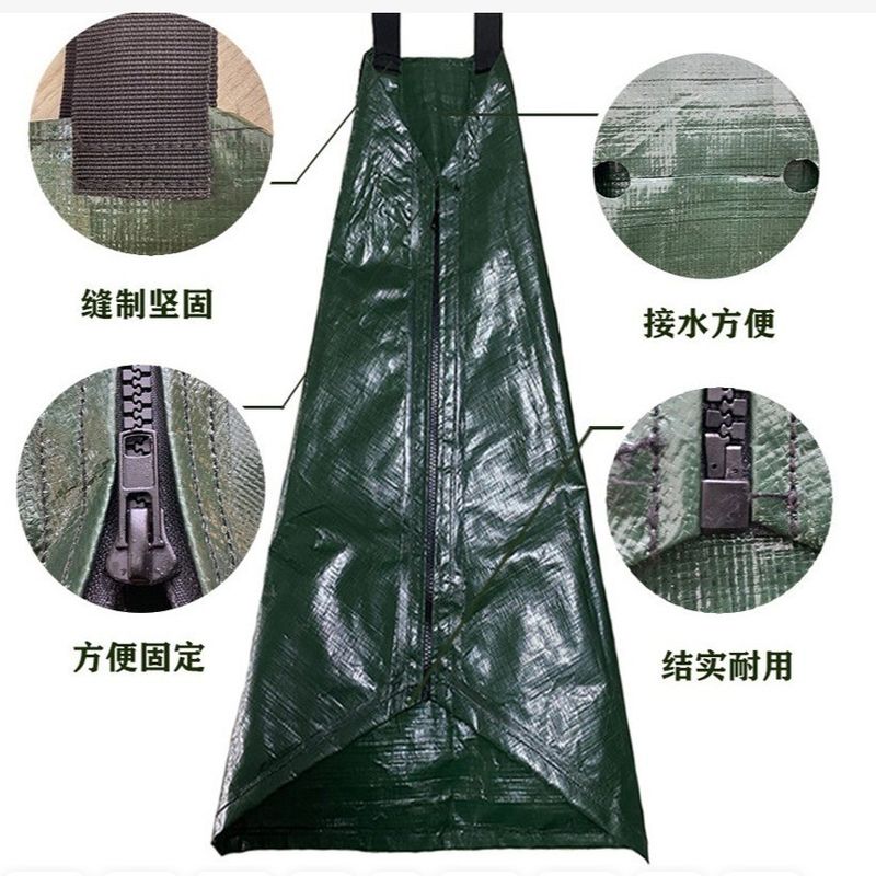Tardis en PVC en PE vert pour une capacité de 15 à 20 gallons